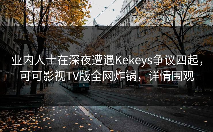 业内人士在深夜遭遇Kekeys争议四起，可可影视TV版全网炸锅，详情围观